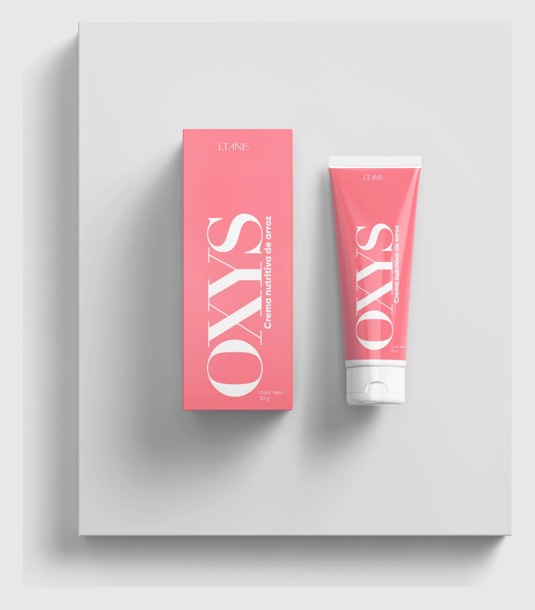 Oxys, crema nutritiva, tubo de 50 g con su caja