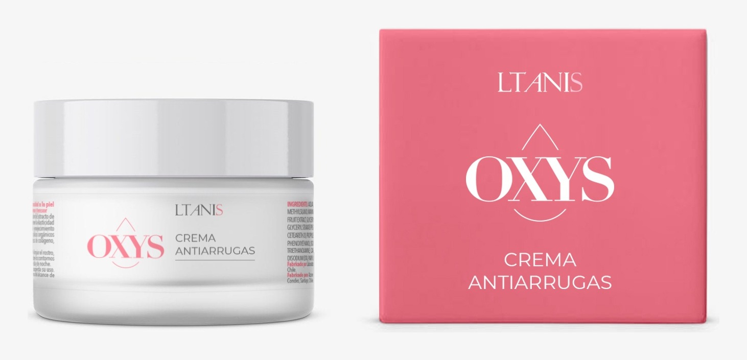 Oxys, crema facial, 50 ml, con su caja